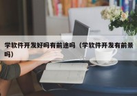 學(xué)軟件開(kāi)發(fā)好嗎有前途嗎（學(xué)軟件開(kāi)發(fā)有前景嗎）